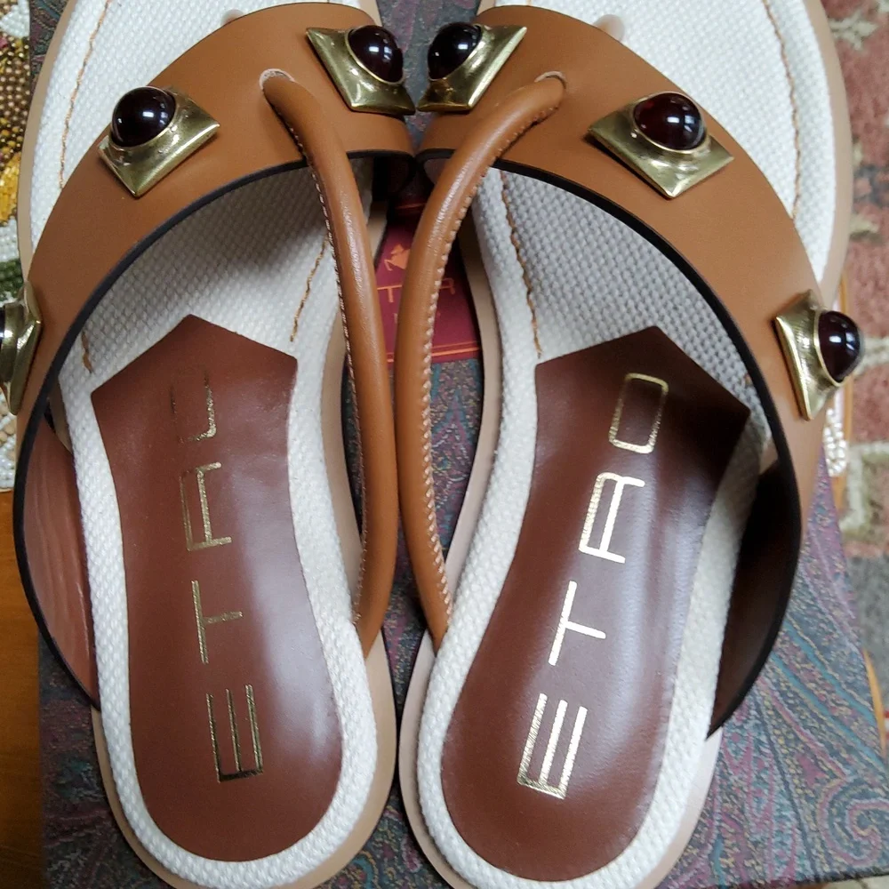 Etro Sandals! EUC - Picture 2 of 6
